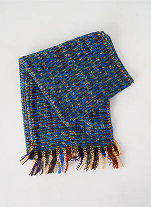 Echarpe imprimé fantaisie bleu JOSÉLISE femme