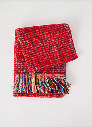 Echarpe imprimé fantaisie rouge JOSÉLISE femme