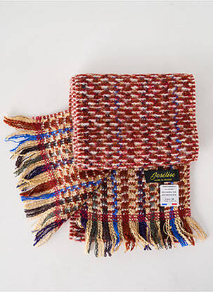 Echarpe imprimé fantaisie marron JOSÉLISE femme