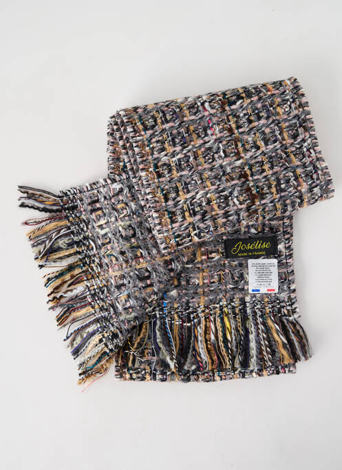 Echarpe gris JOSÉLISE pour femme
