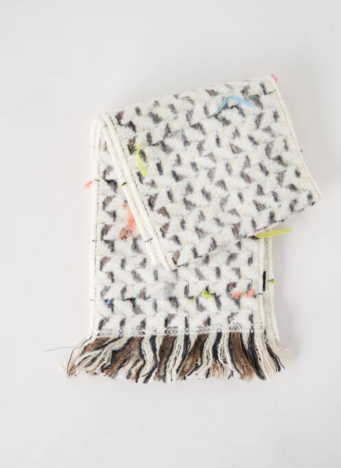 Echarpe blanc JOSÉLISE pour femme