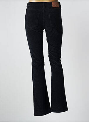 Pantalon droit stretch taille normale noir MAISON SARAH LAVOINE femme