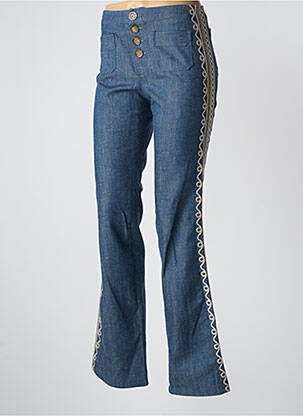 Jeans bootcut taille normale taille normale bleu INES DE LA FRESSANGE femme