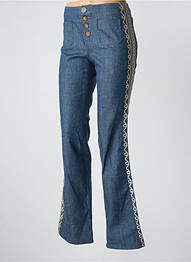 Jeans bootcut taille normale taille normale bleu INES DE LA FRESSANGE femme
