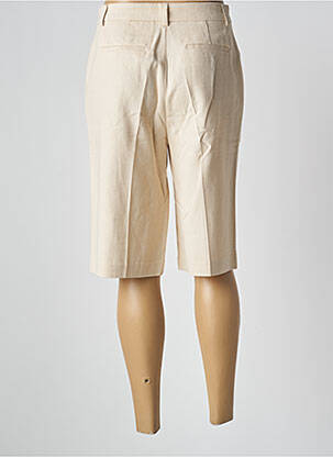 Bermuda taille à pinces taille haute beige PINKO femme