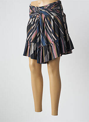 Jupe courte taille haute noir IRO femme