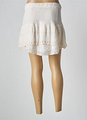 Jupe courte taille haute beige IRO femme