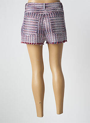 Short taille à pinces taille haute rouge IRO femme