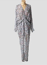 Combi-pantalon poches manches longues gris IRO femme