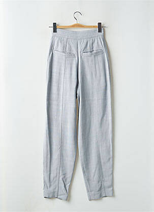 Pantalon droit taille à pinces taille haute gris IRO femme