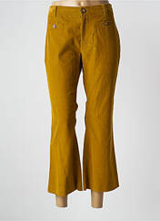 Pantalon 7/8 jaune INES DE LA FRESSANGE pour femme seconde vue