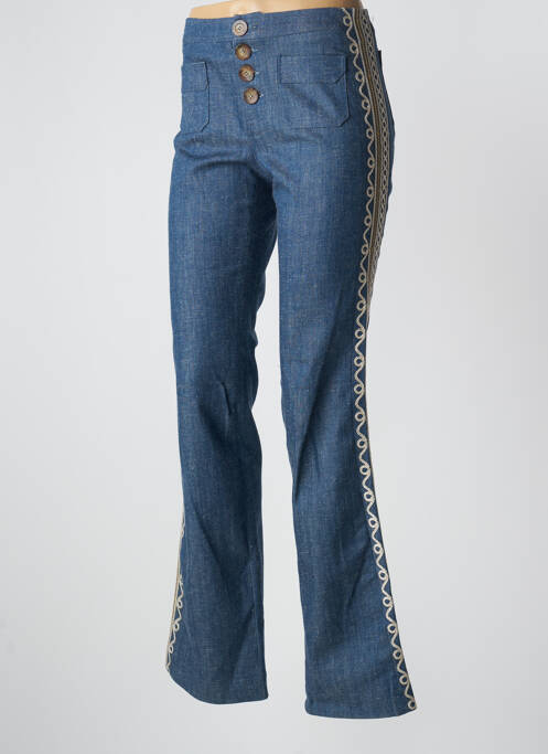 Jeans bootcut taille normale taille normale bleu INES DE LA FRESSANGE femme