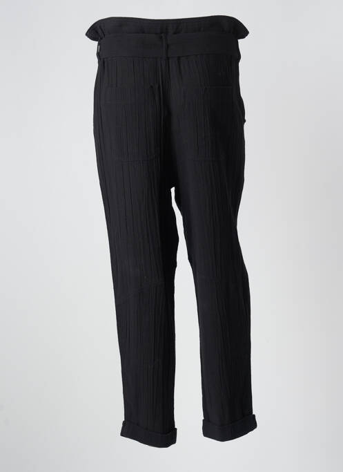 Pantalon droit taille haute taille haute noir IRO femme