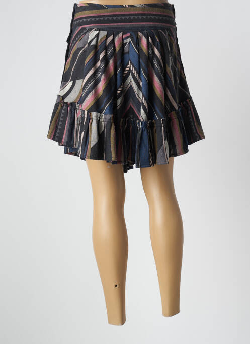 Jupe courte taille haute noir IRO femme