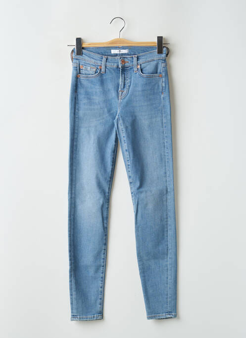 Jeans coupe slim bleu FOR ALL MANKIND pour femme