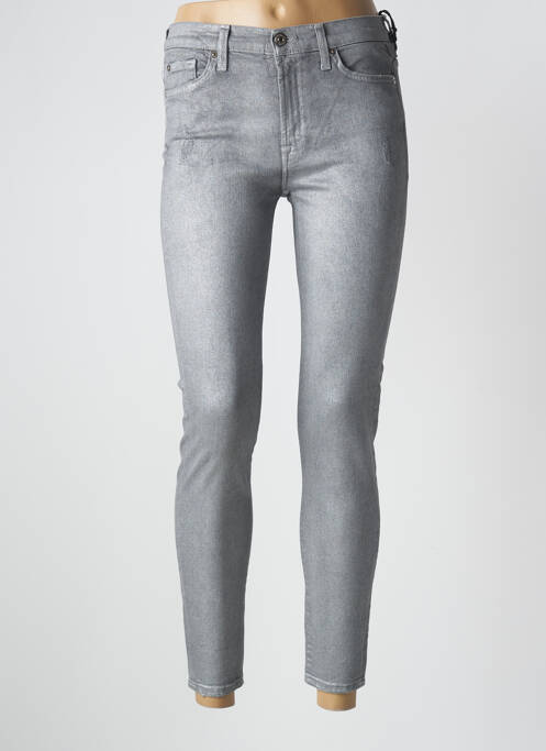 Jeans skinny gris FOR ALL MANKIND pour femme