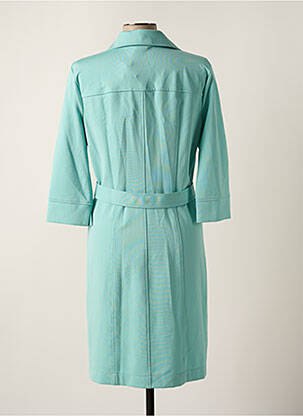 Robe mi-longue manches 3/4 manches 3/4 bleu PINKO femme