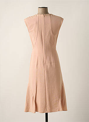 Robe mi-longue sans manche sans manche rose HUGO BOSS femme