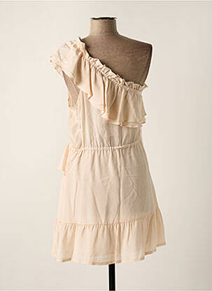 Robe mi-longue manches courtes manches courtes rose IRO femme