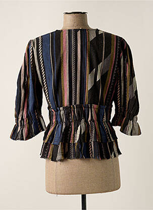 Blouse manches 3/4 manches 3/4 noir IRO femme