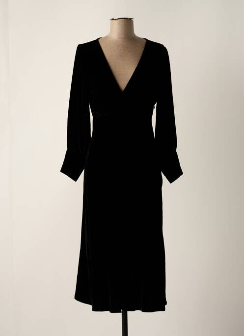 Robe mi-longue noir IRO pour femme