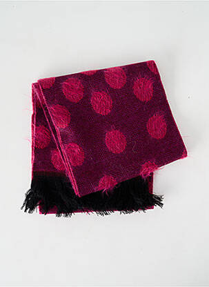 Echarpe tissage jacquard violet JOSÉLISE femme