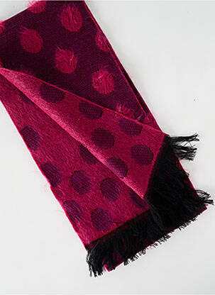 Echarpe tissage jacquard violet JOSÉLISE femme