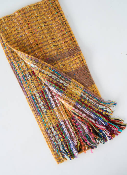 Echarpe jaune JOSÉLISE pour femme