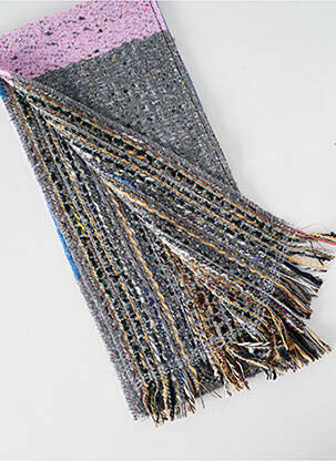 Echarpe stretch gris JOSÉLISE femme