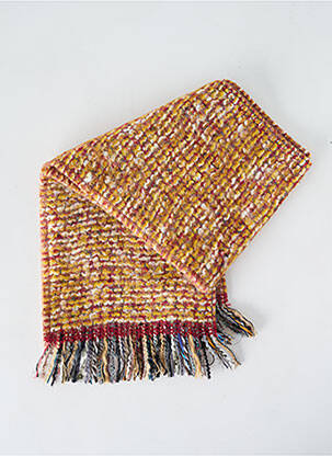 Echarpe tissage chiné jaune JOSÉLISE femme
