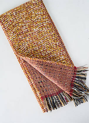 Echarpe tissage chiné jaune JOSÉLISE femme