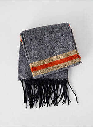 Echarpe imprimé fantaisie gris JOSÉLISE femme