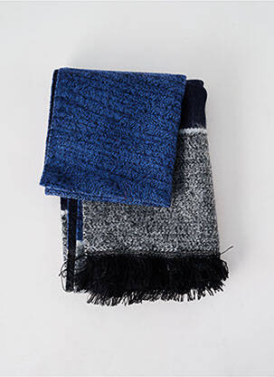 Echarpe imprimé fantaisie bleu JOSÉLISE femme