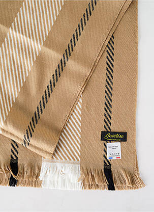 Echarpe imprimé fantaisie beige JOSÉLISE femme