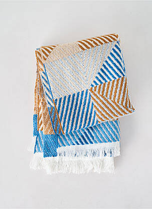Echarpe imprimé fantaisie bleu JOSÉLISE femme