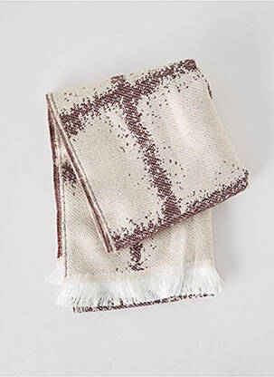 Echarpe imprimé fantaisie beige JOSÉLISE femme