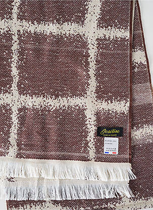 Echarpe imprimé fantaisie beige JOSÉLISE femme