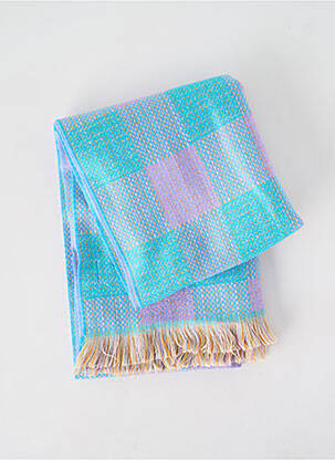 Echarpe imprimé fantaisie bleu JOSÉLISE femme