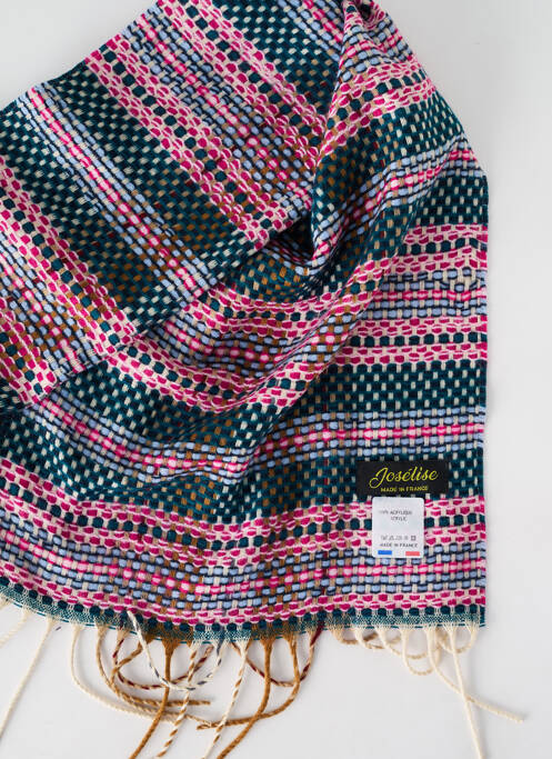 Echarpe rose JOSÉLISE pour femme