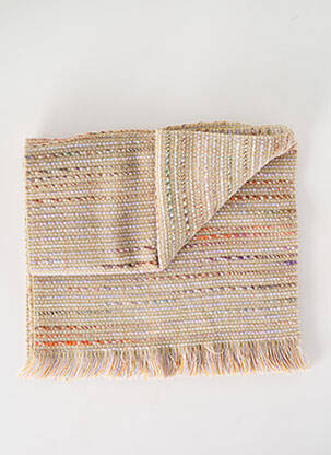 Echarpe imprimé carreaux beige JOSÉLISE femme