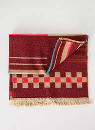Echarpe maille fine rouge JOSÉLISE femme
