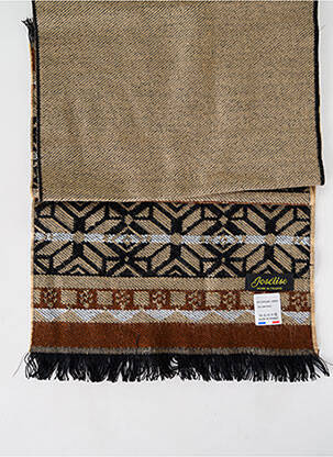 Echarpe imprimé fantaisie beige JOSÉLISE femme