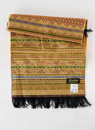 Echarpe imprimé fantaisie marron JOSÉLISE femme