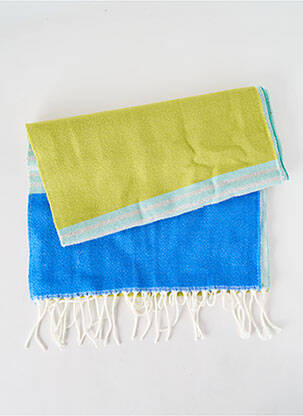 Echarpe imprimé fantaisie bleu JOSÉLISE femme