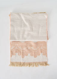 Echarpe imprimé fantaisie beige JOSÉLISE femme