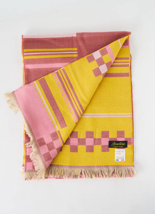 Echarpe rose JOSÉLISE pour femme