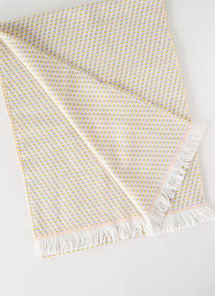 Echarpe maille fine jaune JOSÉLISE femme