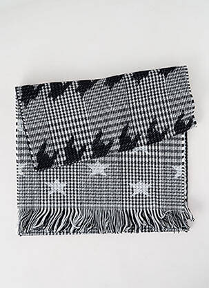 Echarpe maille fine noir JOSÉLISE femme