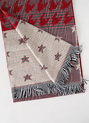 Echarpe maille fine rouge JOSÉLISE femme