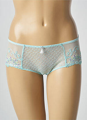 Shorty bleu EMPREINTE pour femme